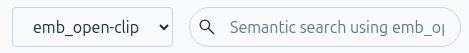 Dataset semantic search
